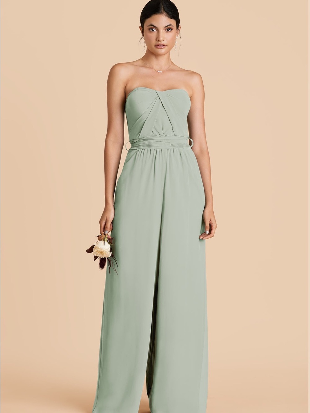Birdy Grey Chiffon Gigi Dress Jumpsuit